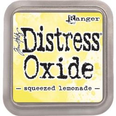 Distress Oxide Ink Pad - Tim Holtz - couleur «Squeezed Lemonade»